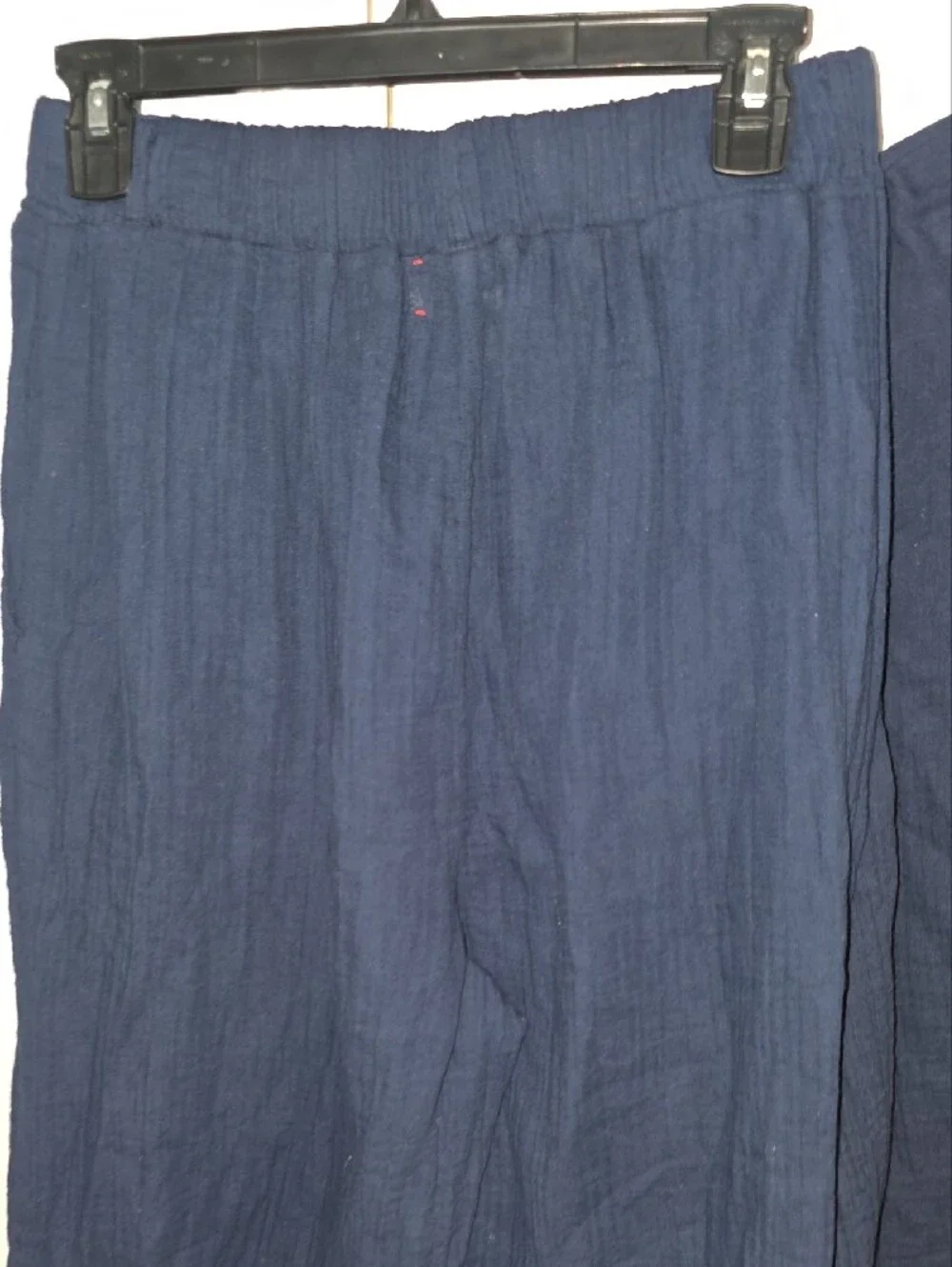 XiRENA Navy Blue Cotton Two-Piece Pant Set Sz L - Picture 10 of 10